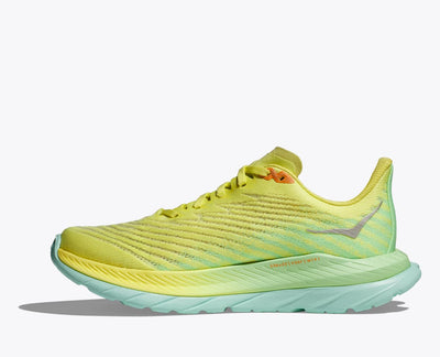 Hoka Womens Mach 5 - Citrus Glow/Lime Glow - Neutral