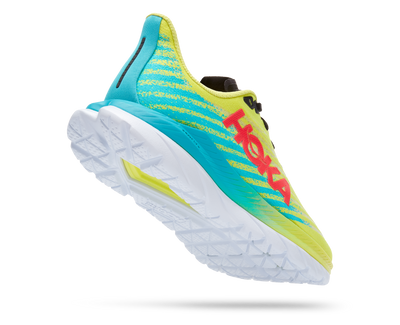 Hoka Womens Mach 5 - Evening Primrose/Scuba Blue - Neutral