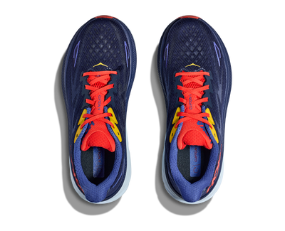 Hoka Mens Clifton 9 - Bellwether Blue/Dazzling Blue - Neutral