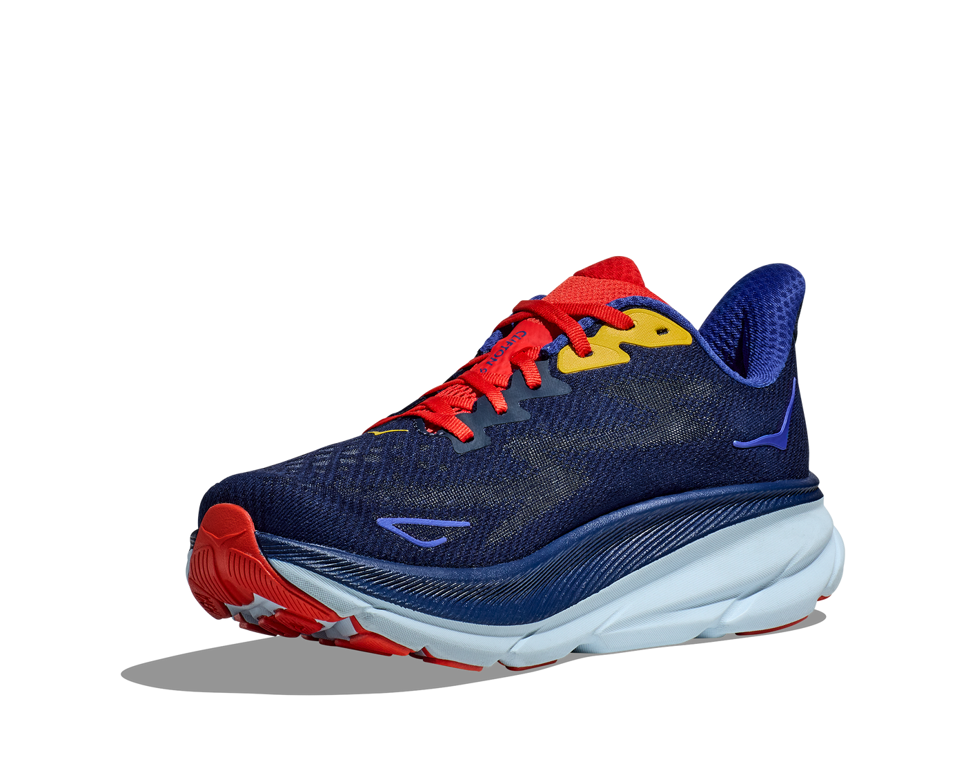 Hoka Mens Clifton 9 - Bellwether Blue/Dazzling Blue - Neutral