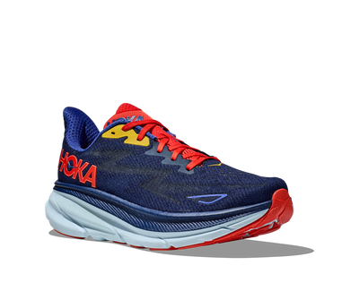Hoka Mens Clifton 9 - Bellwether Blue/Dazzling Blue - Neutral