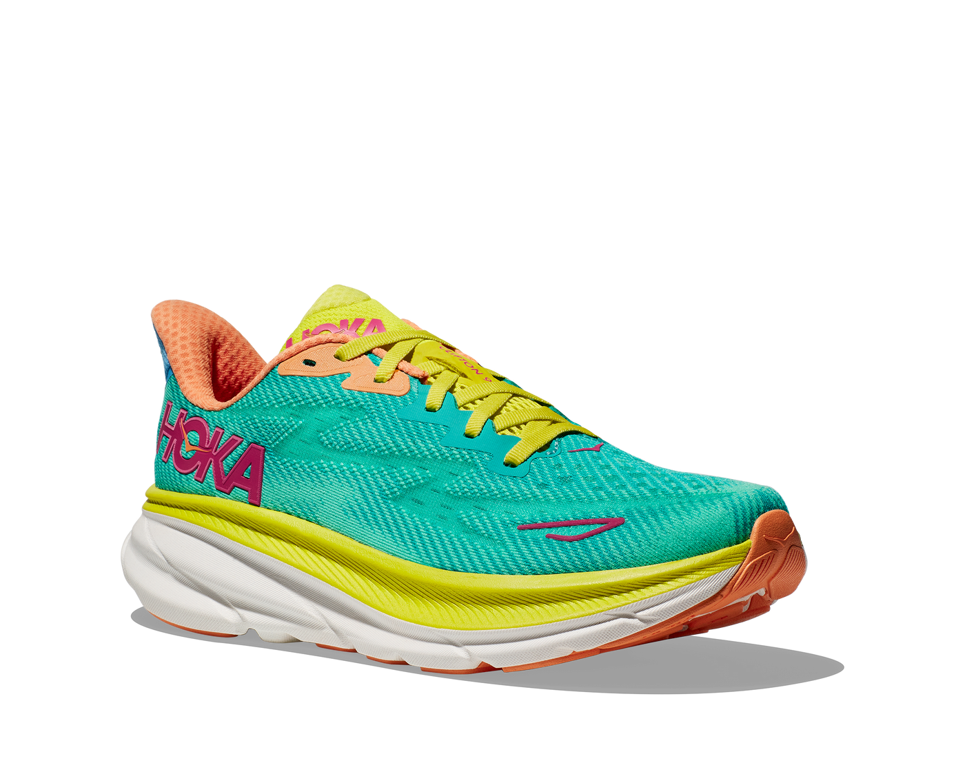Hoka Mens Clifton 9 - Ceramic/Evening Primrose - Neutral