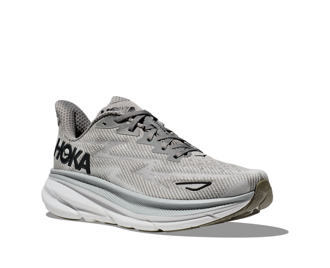 Hoka Mens Clifton 9 - Harbor Mist/Black - Neutral