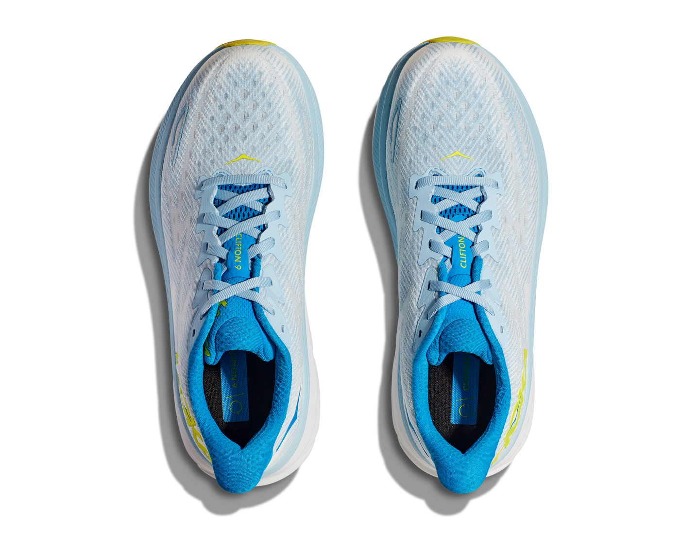 Hoka Mens Clifton 9 - Ice Water/Evening Primrose - Neutral