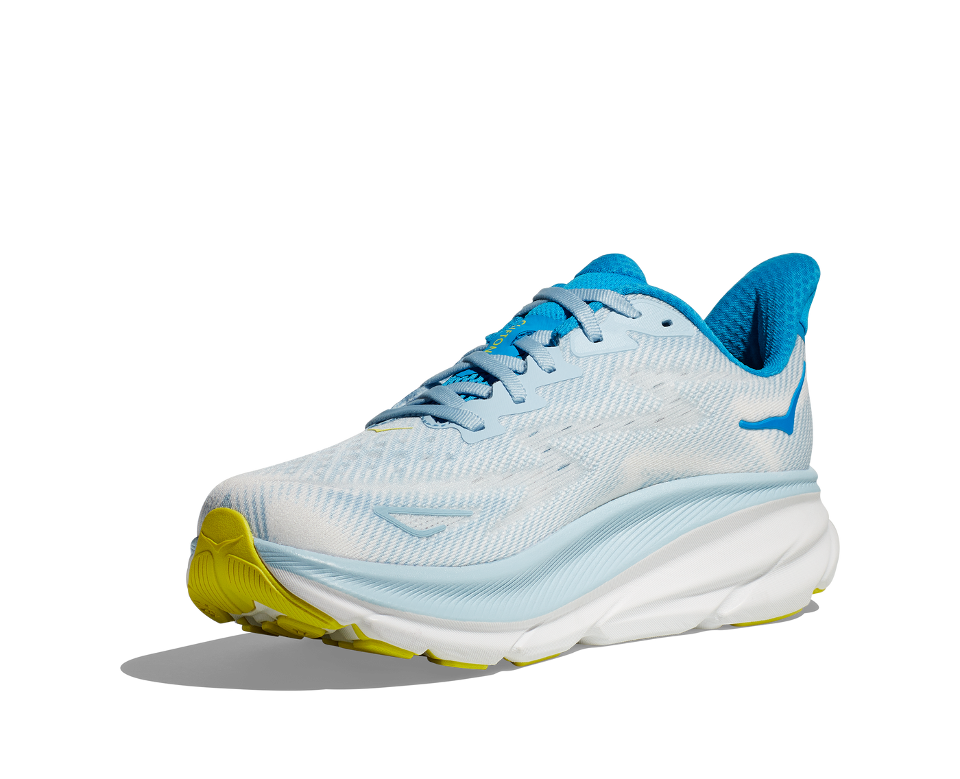 Hoka Mens Clifton 9 - Ice Water/Evening Primrose - Neutral