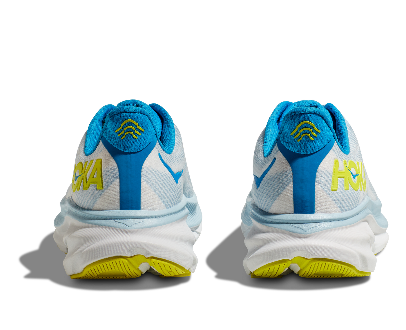 Hoka Mens Clifton 9 - Ice Water/Evening Primrose - Neutral