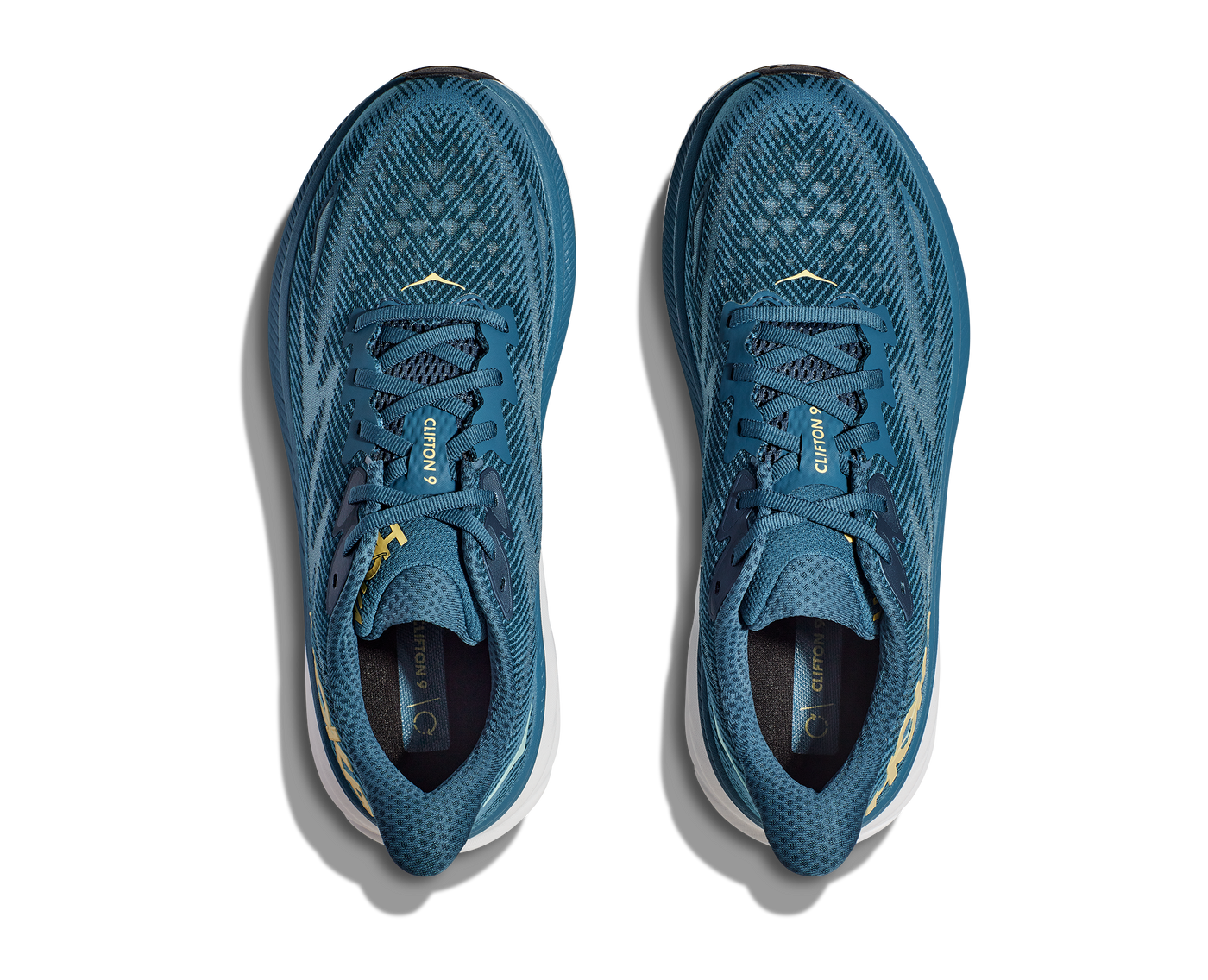 Hoka Mens Clifton 9 - Midnight Ocean/Bluesteel - Neutral