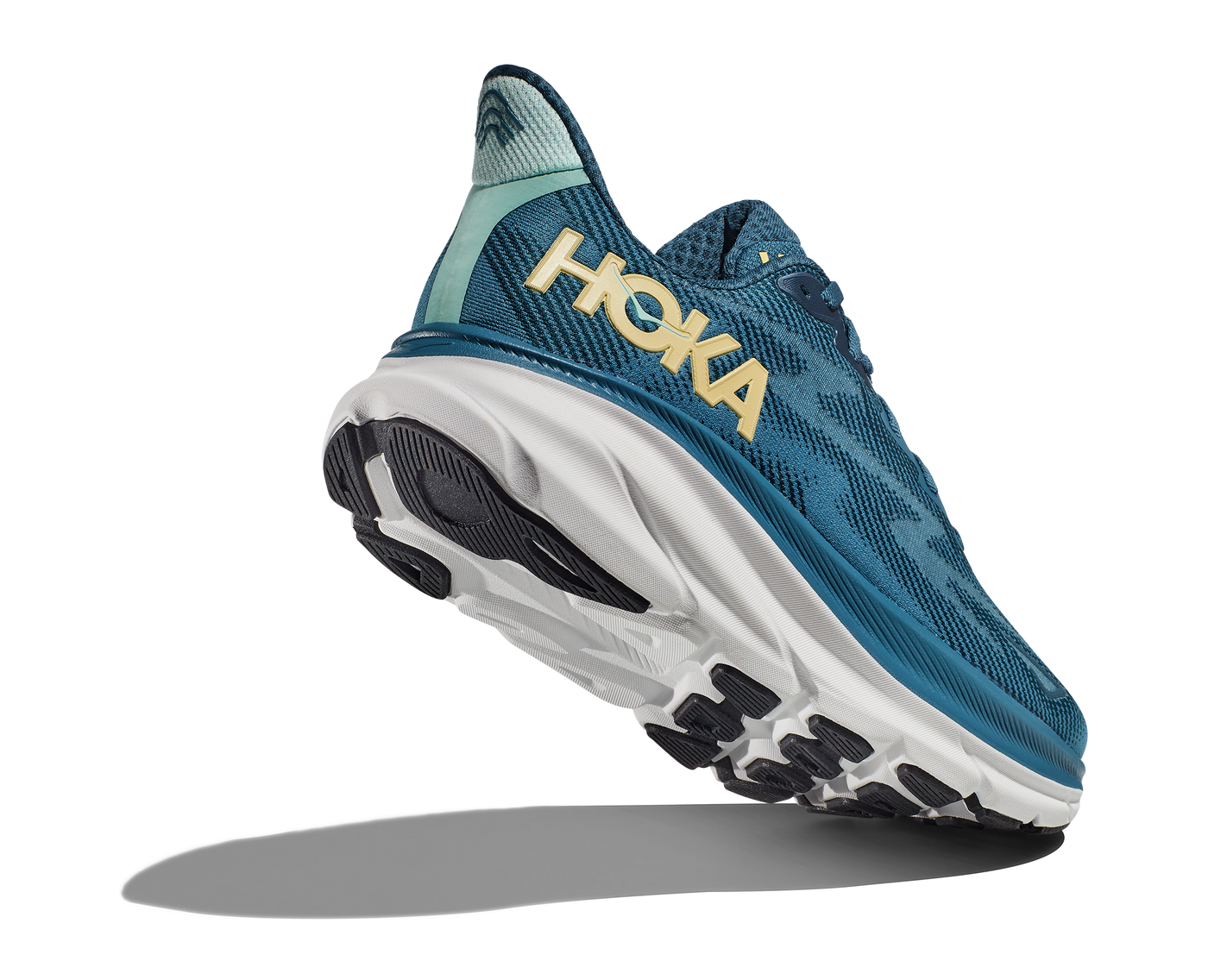 Hoka Mens Clifton 9 - Midnight Ocean/Bluesteel - Neutral