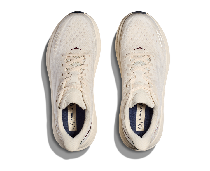Hoka Mens Clifton 9 - Oat Milk/Alabaster - Neutral