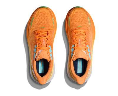 Hoka Mens Clifton 9 - Solar Flare/Sherbet - Neutral