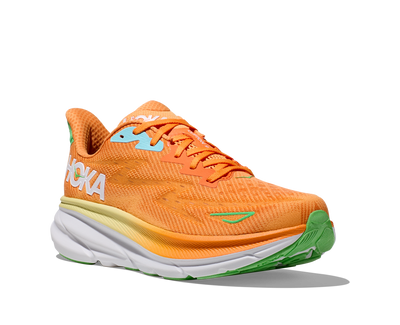 Hoka Mens Clifton 9 - Solar Flare/Sherbet - Neutral