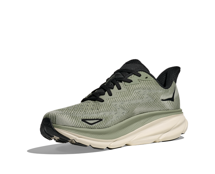Hoka Mens Clifton 9 - Sea Moss/Forest Lichen - Neutral