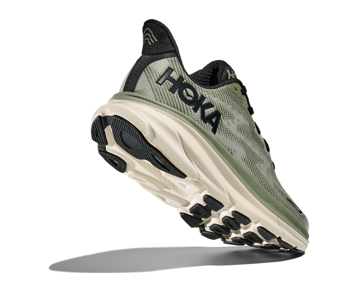 Hoka Mens Clifton 9 - Sea Moss/Forest Lichen - Neutral