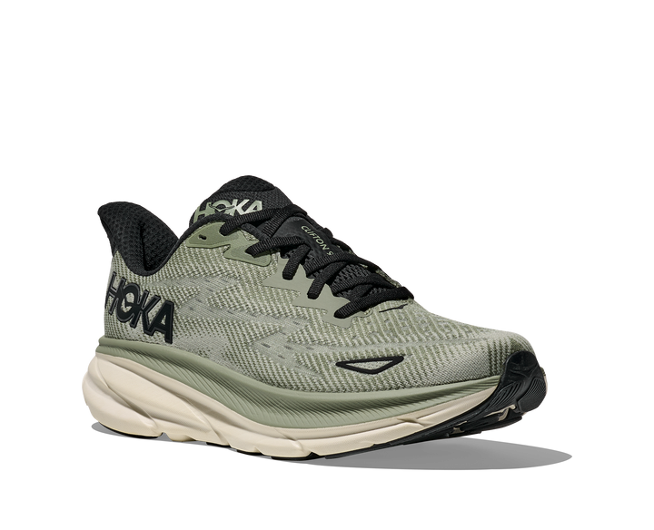 Hoka Mens Clifton 9 - Sea Moss/Forest Lichen - Neutral