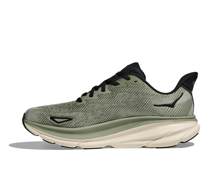 Hoka Mens Clifton 9 - Sea Moss/Forest Lichen - Neutral