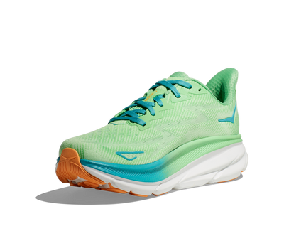 Hoka Mens Clifton 9 - Zest/Lime Glow - Neutral