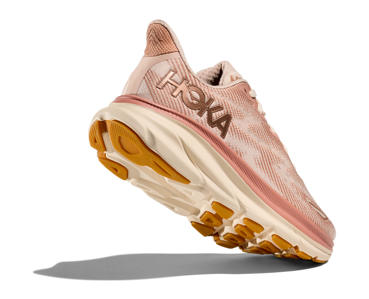 Hoka Womens Clifton 9 - Sandstone/Cream - Neutral