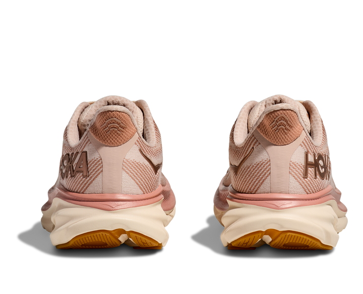 Hoka Womens Clifton 9 - Sandstone/Cream - Neutral