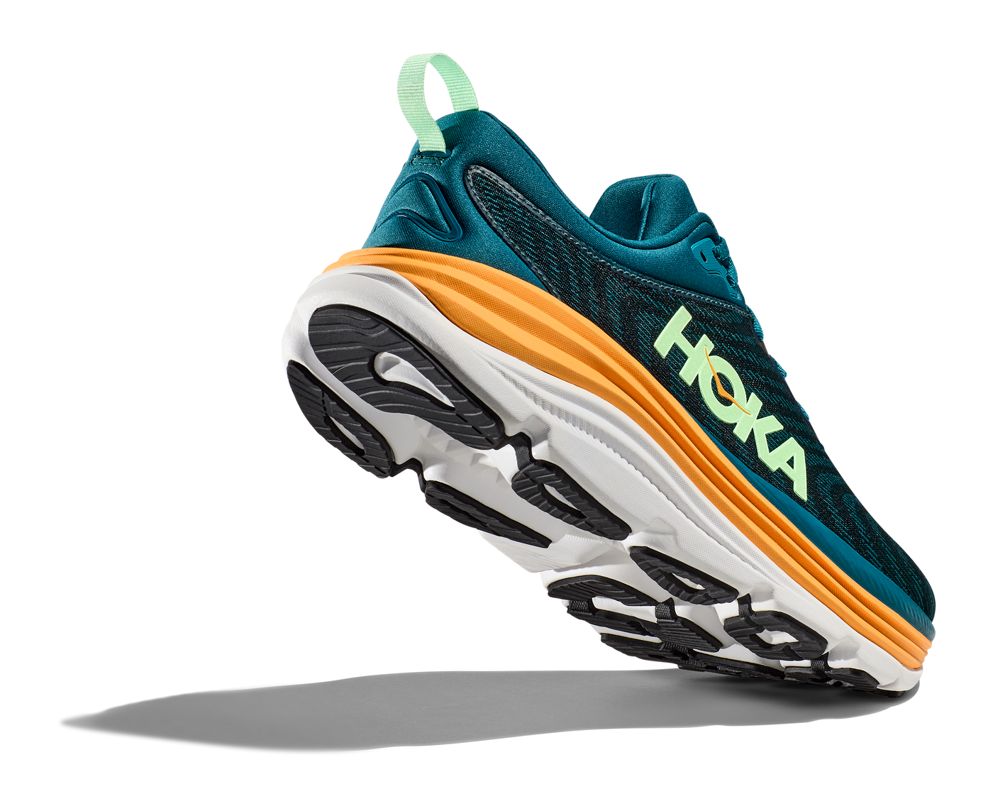 Hoka Mens Gaviota 5 - Deep Lagoon/Sherbet - Stability