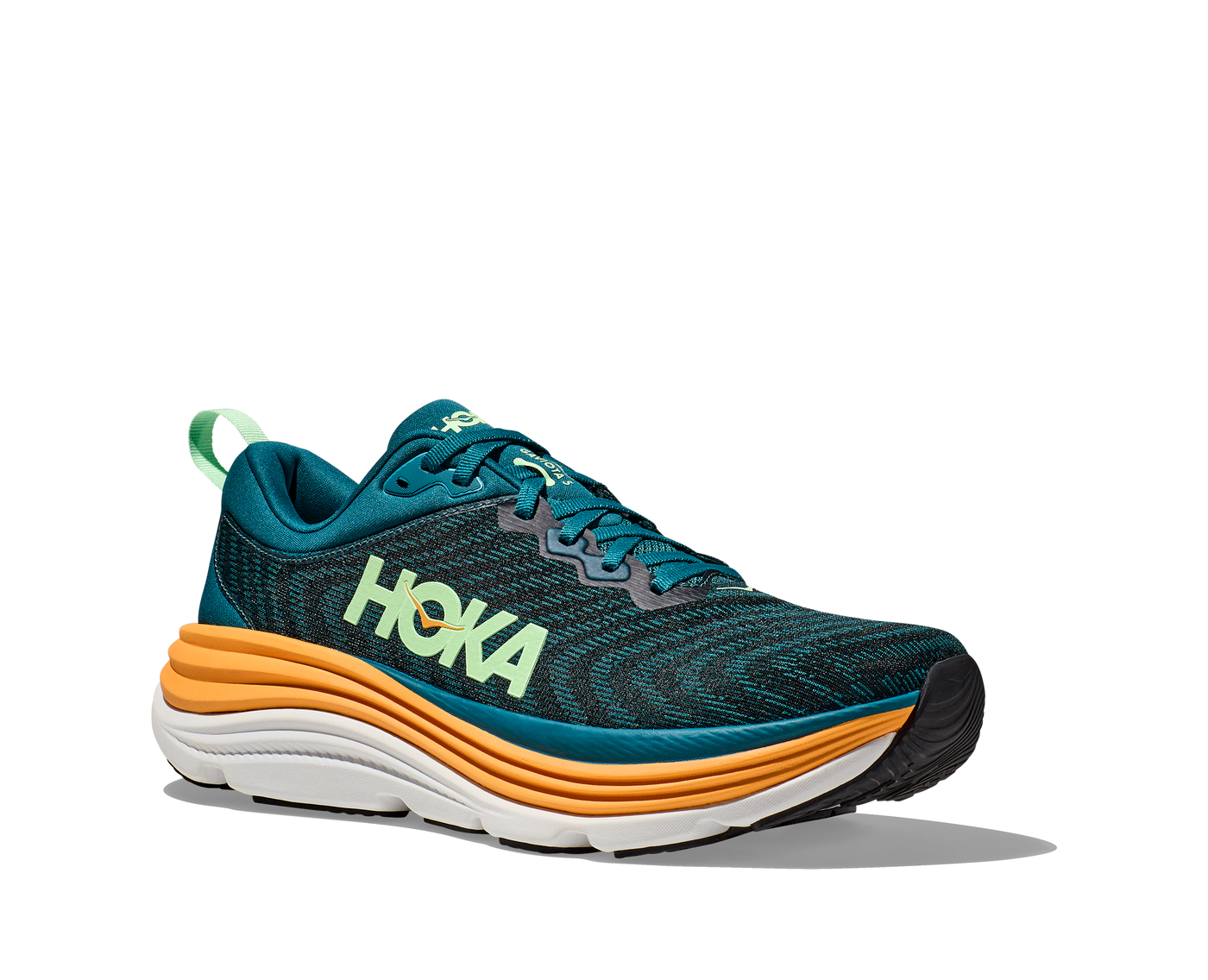 Hoka Mens Gaviota 5 - Deep Lagoon/Sherbet - Stability