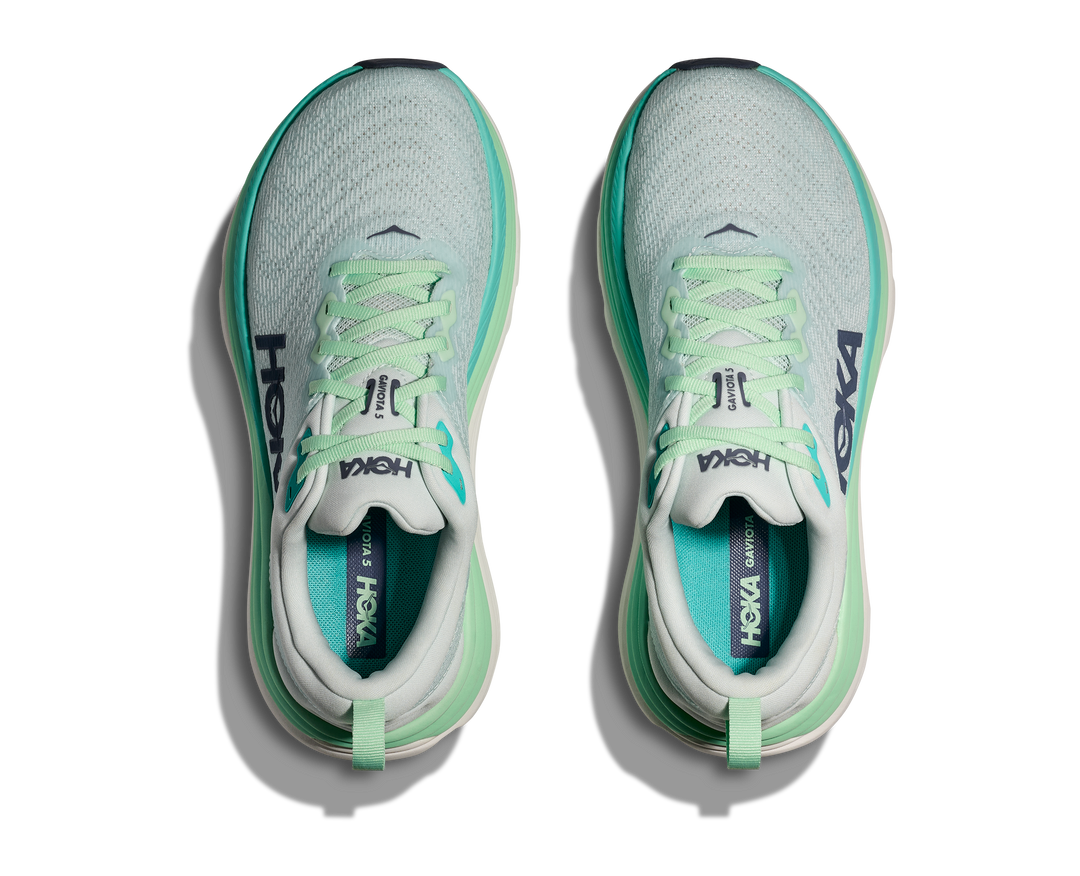 Hoka Womens Gaviota 5 - Snow Melt/Cielo Blue - Stability - SS25