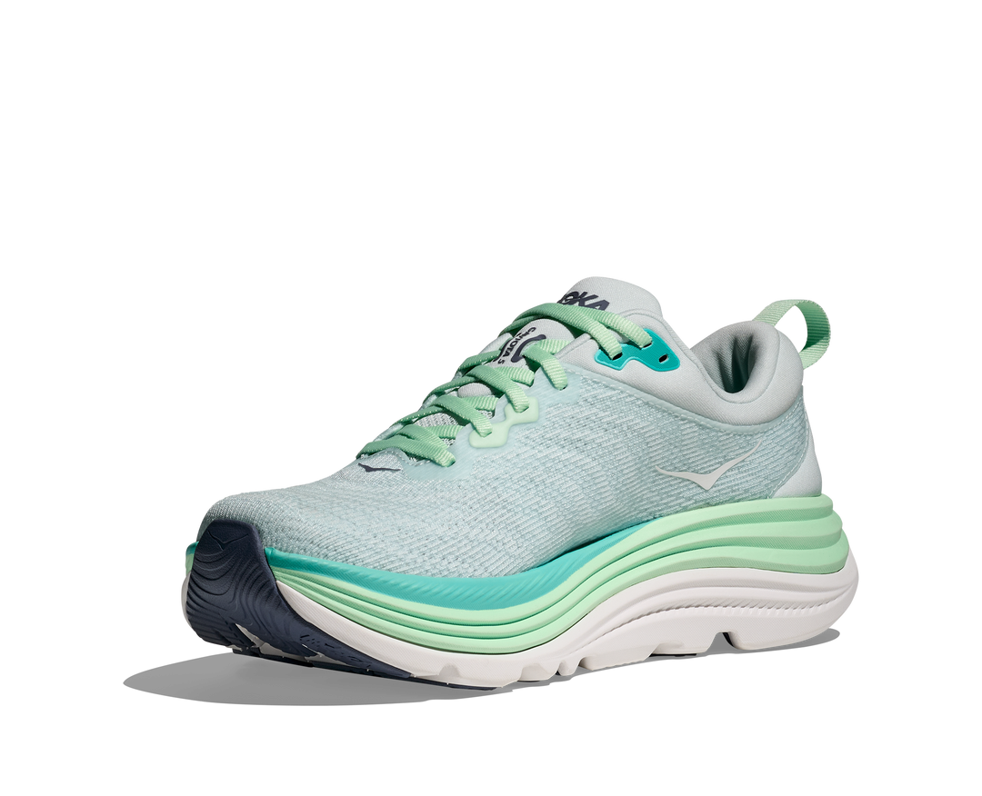 Hoka Womens Gaviota 5 - Snow Melt/Cielo Blue - Stability - SS25