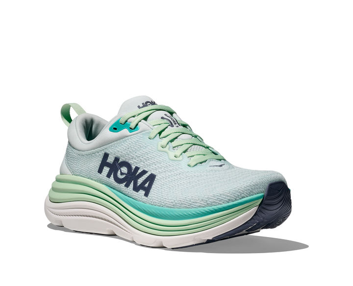 Hoka Womens Gaviota 5 - Snow Melt/Cielo Blue - Stability - SS25