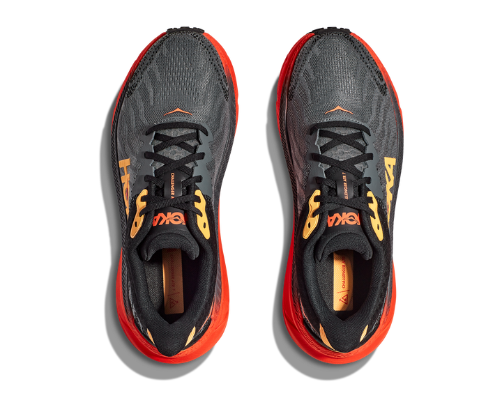 Hoka Mens Challenger ATR 7 - Castlerock/Flame - Trail