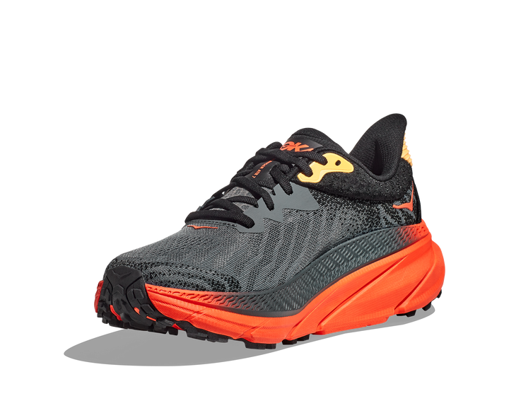 Hoka Mens Challenger ATR 7 - Castlerock/Flame - Trail
