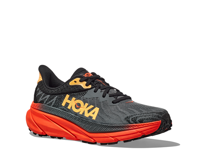 Hoka Mens Challenger ATR 7 - Castlerock/Flame - Trail