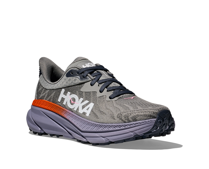 Hoka Womens Challenger ATR 7 - Galactic Grey/Wild Indigo - Trail - SS25