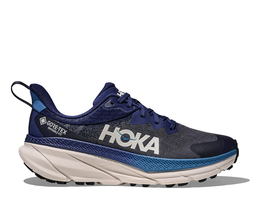 Hoka Mens Challenger ATR 7 GTX - Midnight Blue/Grout - Trail - AW25