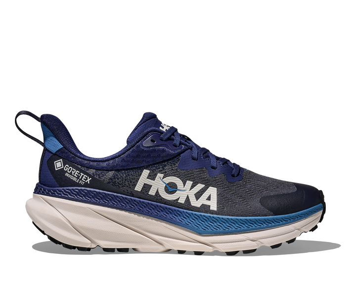 Hoka Mens Challenger ATR 7 GTX - Midnight Blue/Grout - Trail - AW25