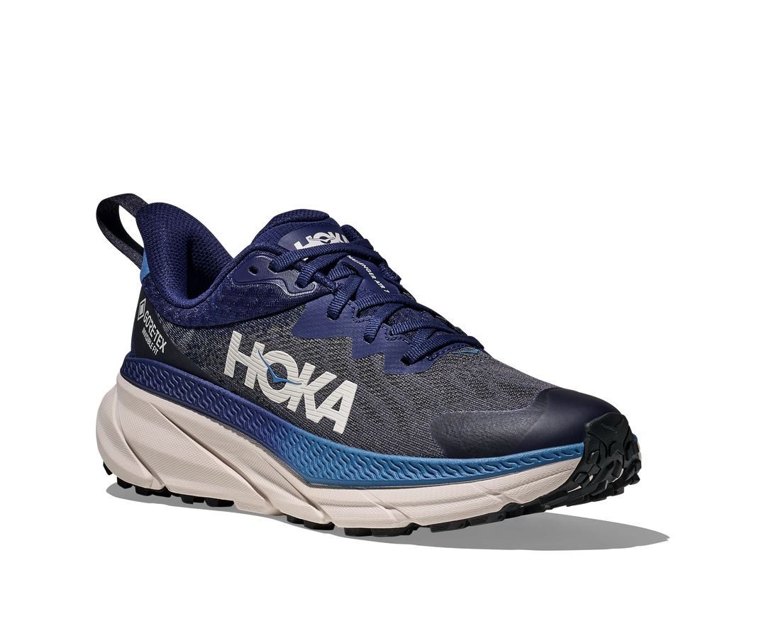 Hoka Mens Challenger ATR 7 GTX - Midnight Blue/Grout - Trail - AW25
