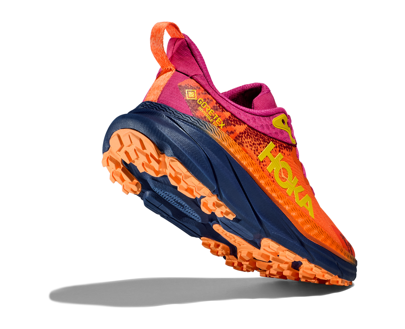 Hoka Womens Challenger ATR 7 GTX - Vibrant Orange/Pink Yarrow - Trail