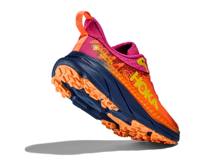 Hoka Womens Challenger ATR 7 GTX - Vibrant Orange/Pink Yarrow - Trail