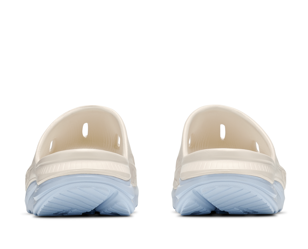 Hoka Unisex Ora Recovery Slide 3 - Alabaster/ Ambient Blue - AW26