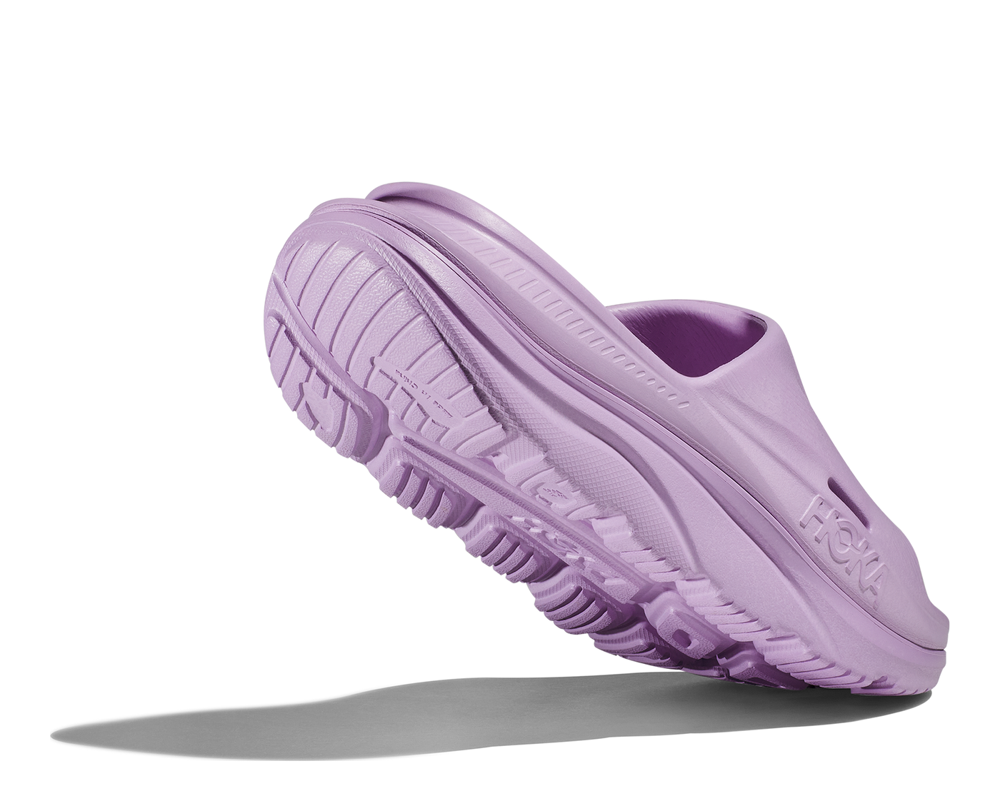 Hoka Womens Ora Recovery Slide 3 - Violet Bloom/Violet Bloom