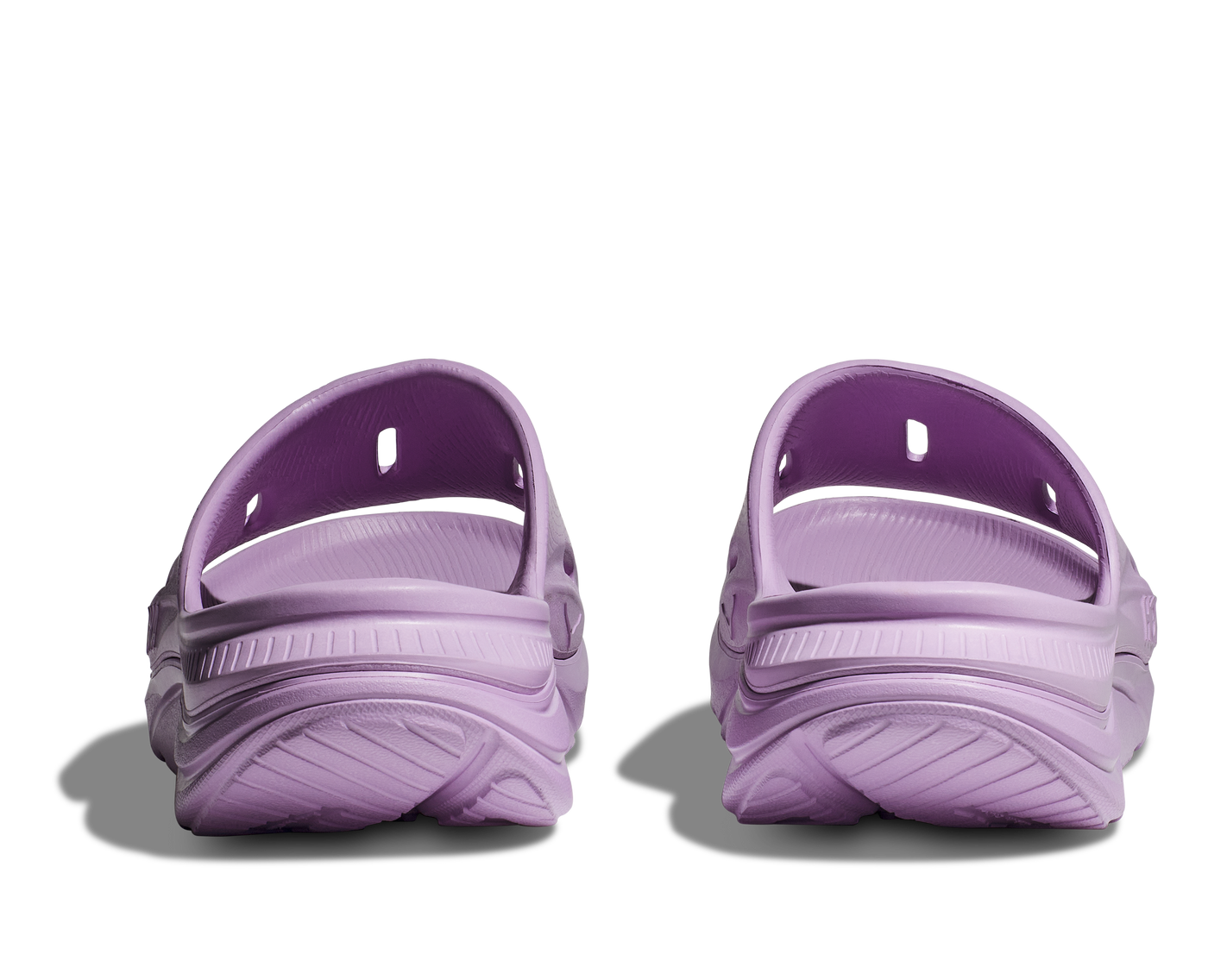 Hoka Womens Ora Recovery Slide 3 - Violet Bloom/Violet Bloom