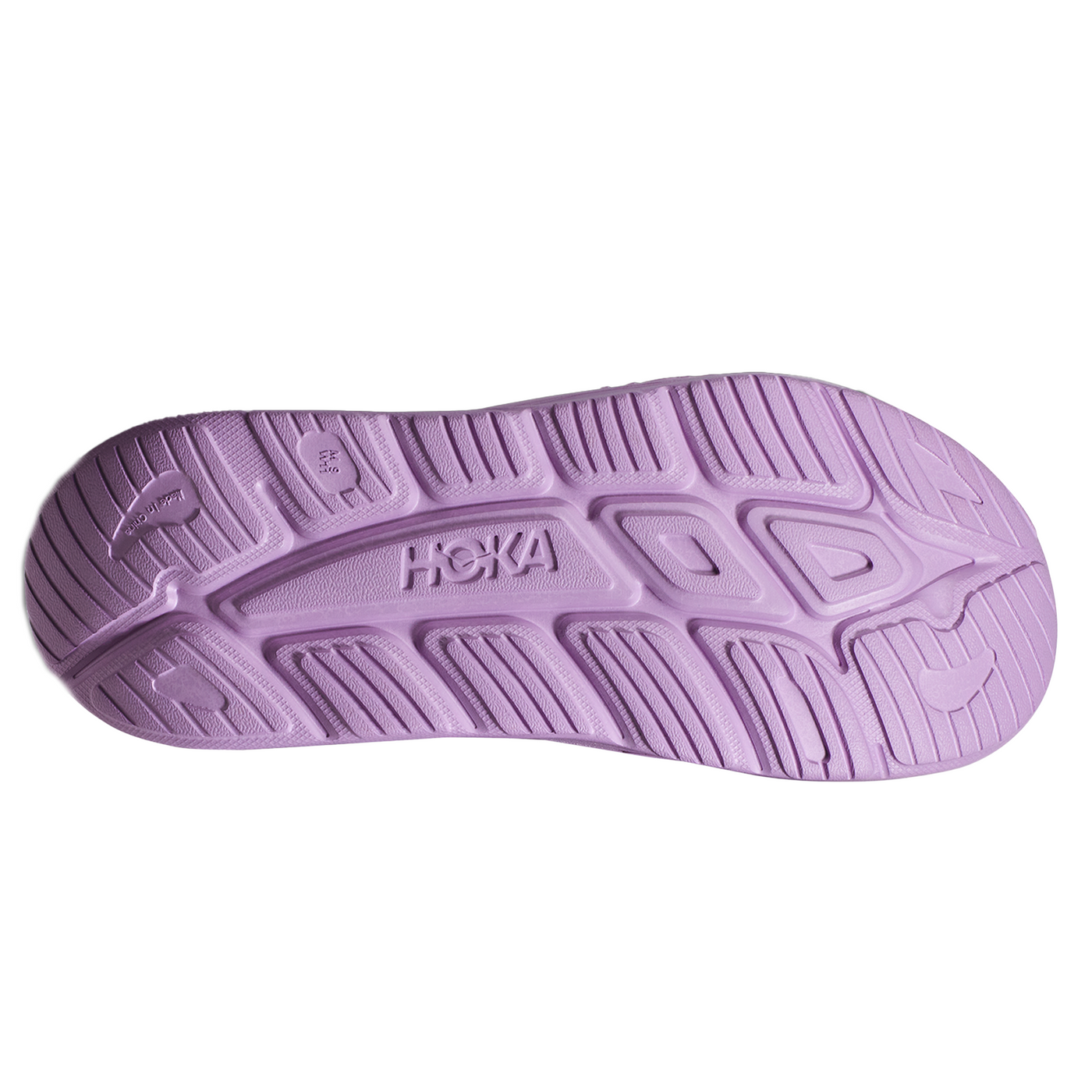 Hoka Womens Ora Recovery Slide 3 - Violet Bloom/Violet Bloom