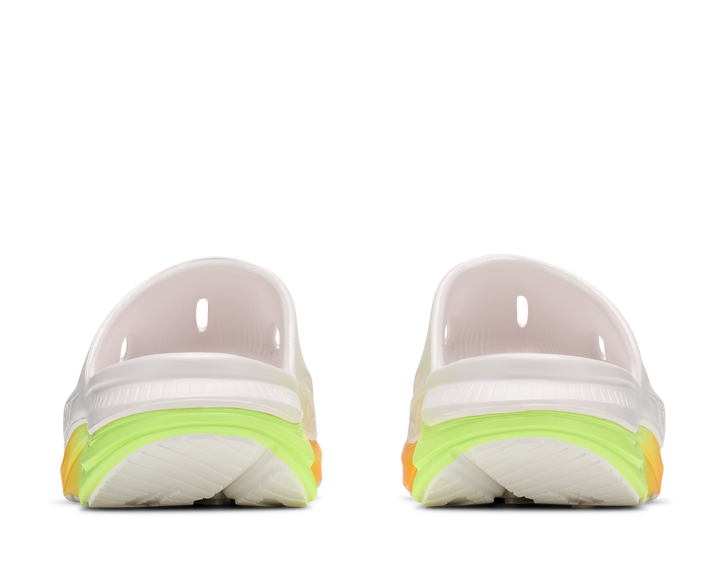 Hoka Unisex Ora Recovery Slide 3 - White/Neon Yuzu - AW26