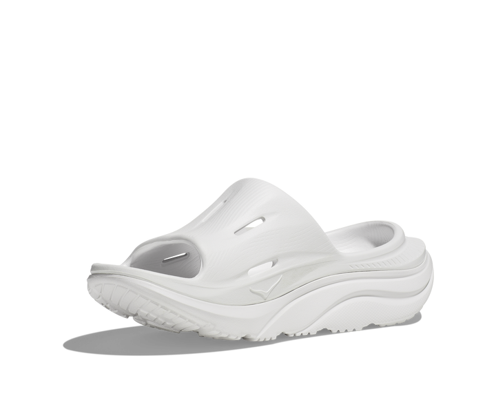 Hoka Unisex Ora Recovery Slide 3 - White/White