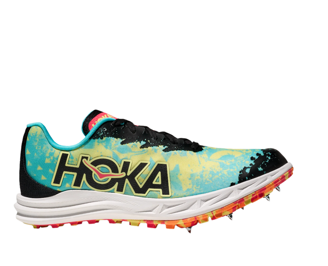 Hoka Crescendo Cross Country Spikes - Cielo Blue/Yuzu - AW25