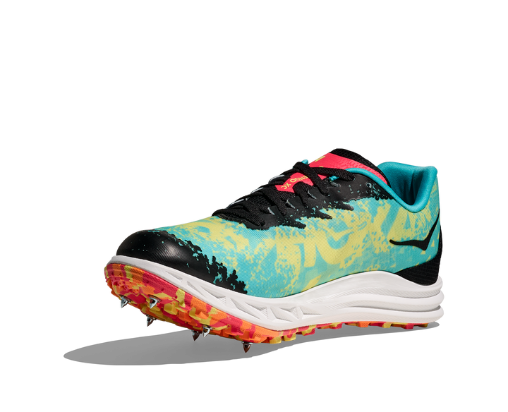 Hoka Crescendo Cross Country Spikes - Cielo Blue/Yuzu - AW25