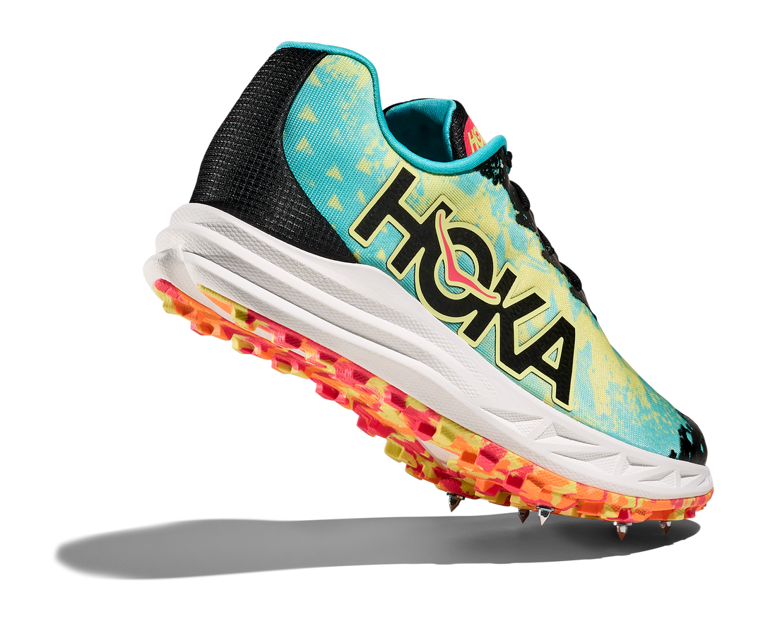 Hoka Crescendo Cross Country Spikes - Cielo Blue/Yuzu - AW25
