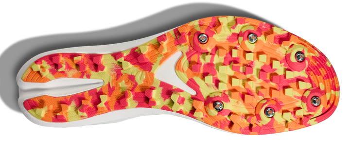 Hoka Crescendo Cross Country Spikes - Cielo Blue/Yuzu - AW25