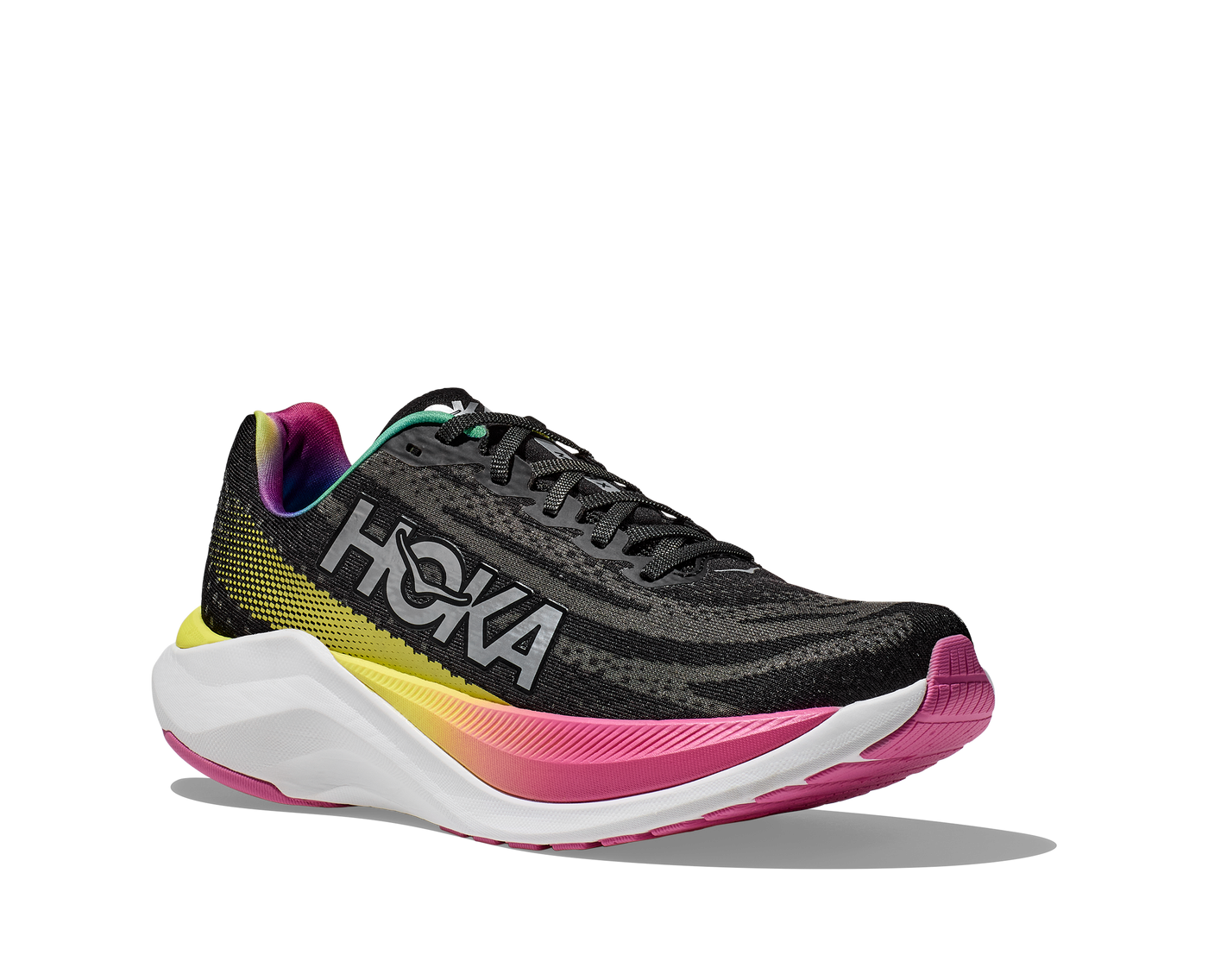 Hoka Mens Mach X - Black/Silver - Neutral