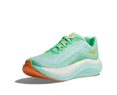Hoka Womens Mach X - Lime Glow/Sunlit Ocean - Neutral