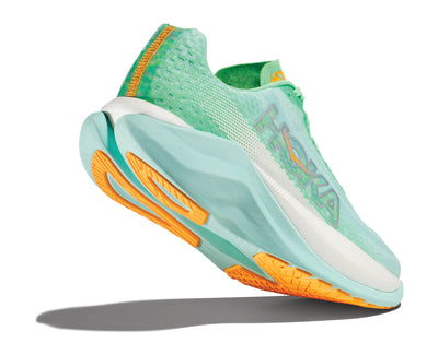 Hoka Womens Mach X - Lime Glow/Sunlit Ocean - Neutral
