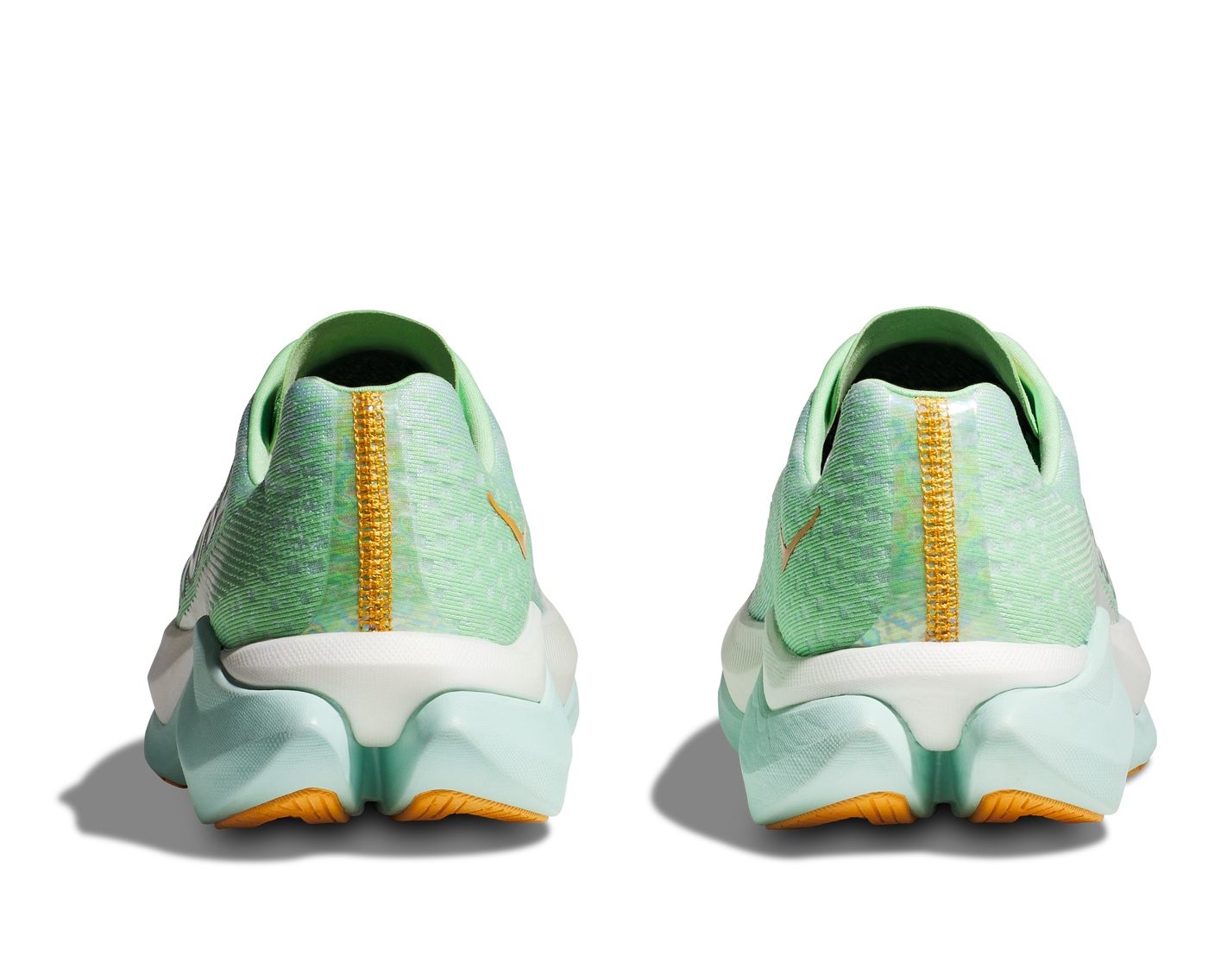 Hoka Womens Mach X - Lime Glow/Sunlit Ocean - Neutral